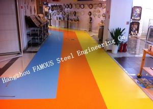 Quality Heterogenous Equivalent Outdoors Vinyl Laminate Flooring Roll Sports Flooring PVC Plastic Composite Material wholesale