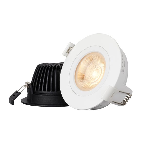 CCT Waterproof Dimmable Tiltable LED Downlights IP54 8W Multipurpose