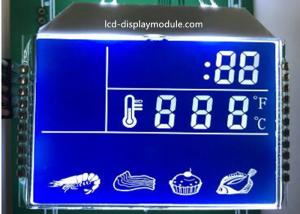 Quality Blue Background HTN LCD Display , 7 Segment Kitchen LCD Segment Display wholesale