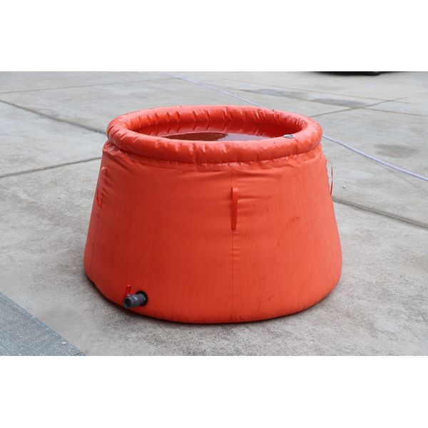 Emergency Rescue Water Bladder Tank , Onion Bladder Tank For Firefighting