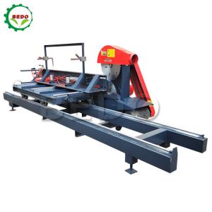 China Efficient Dust Collection Wood Cutting Table Saw Machine Portable Band Sawmill 3000rpm on sale