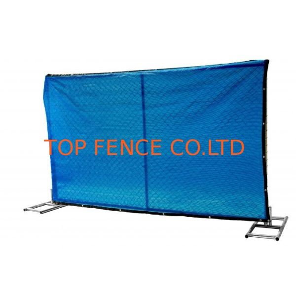 8'x12' tubing 1⅜"(35mm) x 16ga thickness chain link us standard temporary fencing 13ga/2.3m diameter
