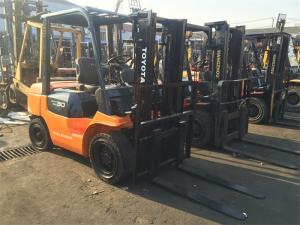 Quality 3 Ton Forklift For Sale , 7FD30 Toyota Used Forklift Hot Sale in Singapore wholesale