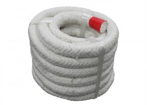 Quality White Fiber Gland Packing Braided Textile Ceramic Fiber Square Braided Rope wholesale