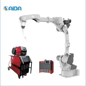 China Welding Robot Arm 2000mm Six-Axis Automatic Robotic Arm Fiber Laser Welding Machine Welding Robot on sale