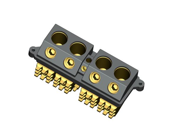 Cheap Electrical 5 Position Terminal Block Barrier Type For Car Amplifier BT05-001A for sale