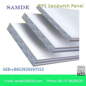 China Eps expandable polystyrene decorative sandwich composite wall panels for outdoor on sale