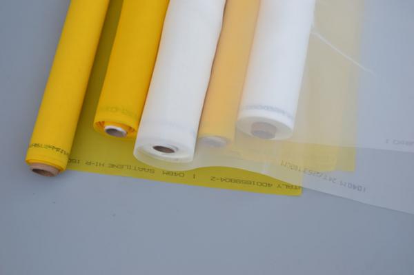 Cheap Large Capability Polyester Silk Screen Printing Mesh Good Stability1 - 3.65m Width for sale