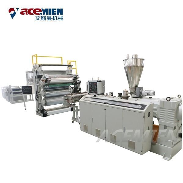Cheap Artificial Slab Stone Making Machine , Marble Making Machine Sheet Plastic PVC for sale