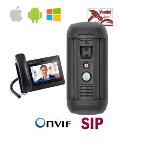 China Mobile App Control 1.3MP IP Video Intercom Access Control Door Bell on sale