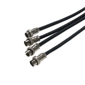 Quality GX16 Welded Male Head Waterproof Power Connector With Wire 6 Core Metal Aviation wholesale