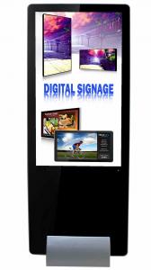 China 55inch  super slim shopping mall kiosk design narrow bezel lcd digital signage with software on sale
