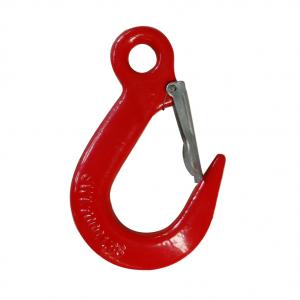 Quality Alloy Steel Rubber Elements , Forged Compact Lifting Swivel Hooks wholesale