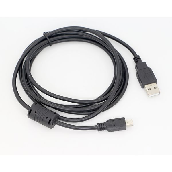1.5m USB A To Mini B 5PIN USB 2.0 Data Charging OTG Cable with Ferrite
