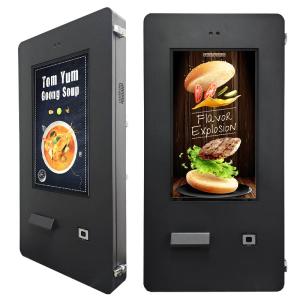 Quality 24 Inch Self Service Touch Payment Kiosk With Outdoor Ordering Tickets Software System wholesale