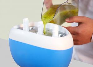 Quality Nature Nutritious Ice Lolly Pop Maker , Instant Popsicle Freezer Revolve Cap Design wholesale