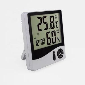 China WS1011 Mini Indoor LCD Digital Temperature Hygrometer Meter With Suction Iron / Hook Placement on sale