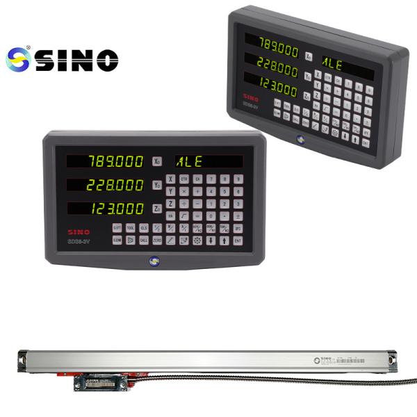 Cheap Grey SDS6-3V 3 Axis Digital Readout Systems DRO KA300 Glass Linear Scale Encoder Grating Ruler for sale