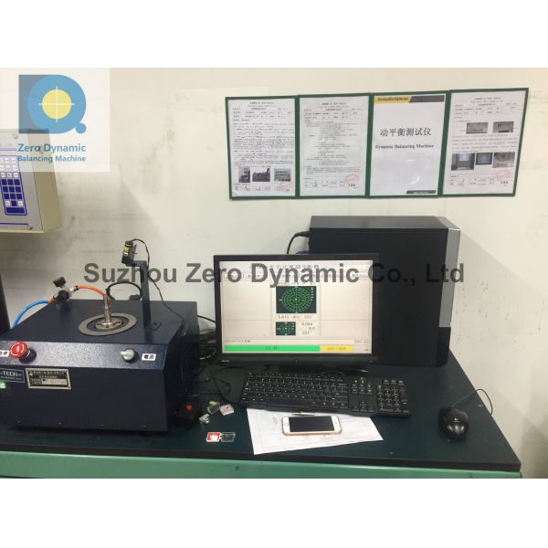 High Precision Fan Blade Balancing Machine , Blower Impeller Gripper Balancing Machine