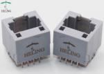 180 Degree Vertical RJ45 Lan Connector None Shielded For Network Datacom