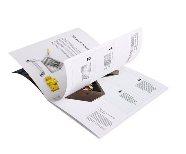 Cheap RoHS CMYK Paper Folding Instructions , PGAA Manual Instruction Booklet Printing for sale