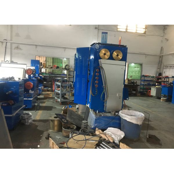 Copper Wire Drawing Machine With Annealing For Electric Cable Production Line