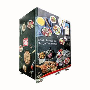 China YUYANG Commercial Automated Hot Food Vending Machine 4G Wifi,metal polishing machine on sale