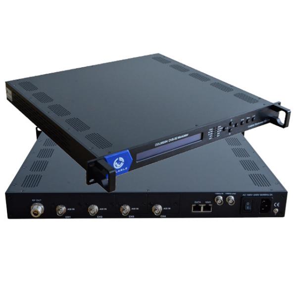 Cheap 4 Channel Digital Modulator QPSK Modulator Biss Decryption Satellite TV DVB-S2 Modulator for sale