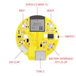 1.28 inch tft with ESP32 development board, 240x240 resolution with Wifi
