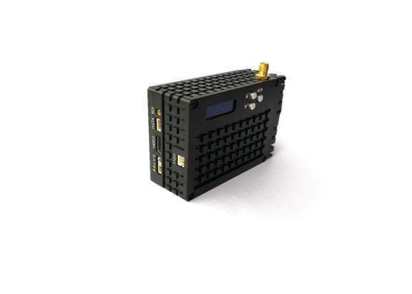 Cheap H.264 Mini COFDM Transmitter / Long Range Wireless Video Transmitter 1 Watt for sale