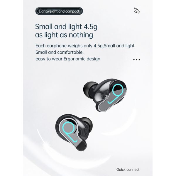 HD A2DP Wireless Gaming Earphone ABS Microphone With CVC8.0 Earplug