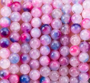 Quality Orchid Agate Loose Bead Strands Semi Precious Stone for DIY Jewelry Making wholesale
