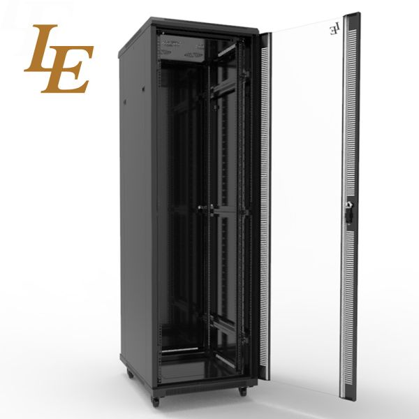 19 Inch 42U 600mm 800mm Width Network Rack Cabinet Telecommunication Equipment
