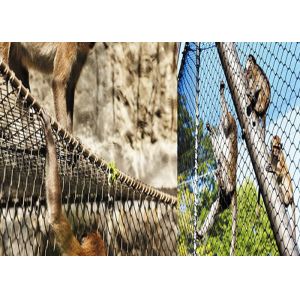 Stainless Steel Zoo Enclosure Aviary Wire Netting 1m Roll Width Anti Rust