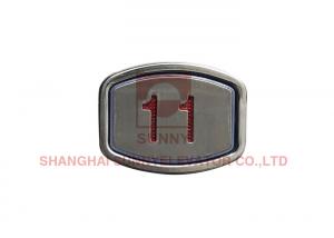 Quality Red / White Stainless Steel Push Button For Passenger Elevator Parts wholesale