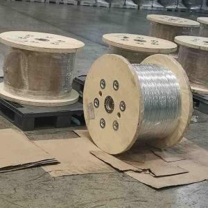China Hot Dipped 10.0mm Iso9001-2008 Galvanized Steel Wire Rope on sale