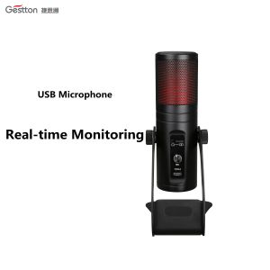 Buy cheap 24bit Dual Directional USB Microphone 98db SNR USB Mic For Podcasting from wholesalers