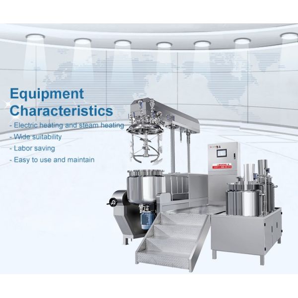 100L Emulsifier Mixer vacuum type