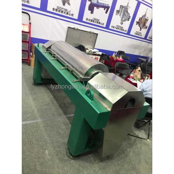 Low cost small decanter centrifuge centrifugal clarifier for sugar cane juice