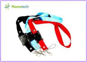 Quality High quality gifts promotional printed lanyard neck strap USB flash drive for factory workers wholesale