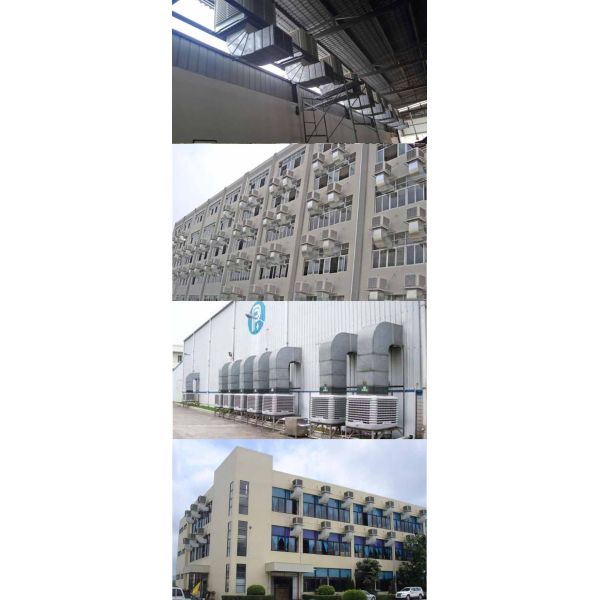 10595 CFM airflow PP shell energy saving water cooling system