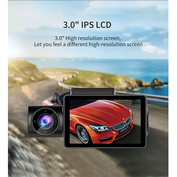 WDR 4K Dash Camera Loop Recording Smart Mini Carcam WiFi APP Control