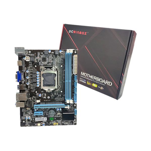 Cheap PCWINMAX H61 Intel PC Motherboard Socket LGA1155 DDR4 DDR3 for sale