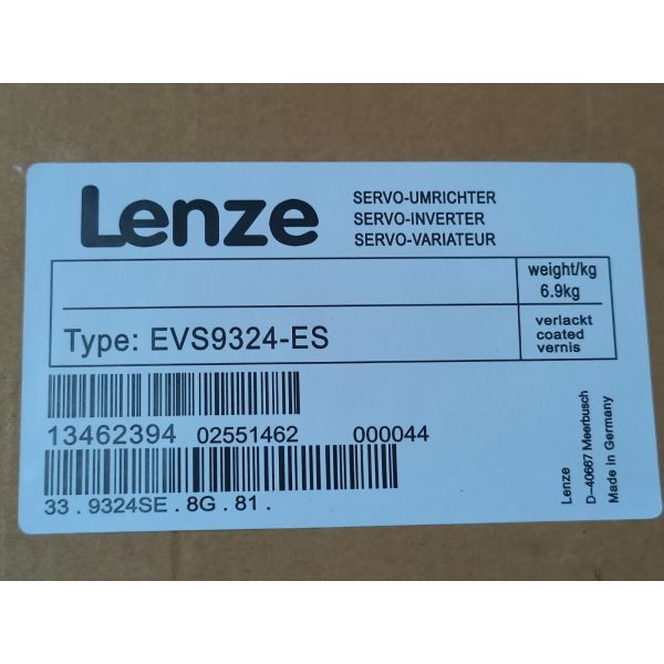 LENZE SERVO DRIVES EVS9324-ES 3.0KW AC380V 9300 servo inverter
