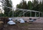 Hard Anodized Aluminium Frame Tents , White waterproof party tents PVC Fabric