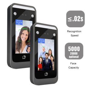Quality 4.3 Inch LINUX Facial Recognition Access Control System 1.2G Dual Core wholesale