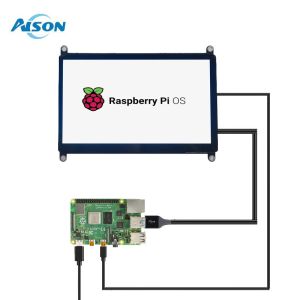 7 Inch 1024X60 HDMI Capacitive Touch Screen Transmissive Raspberry Pi