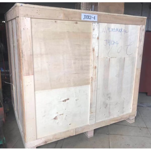 Fast small pneumatic spot welding machine