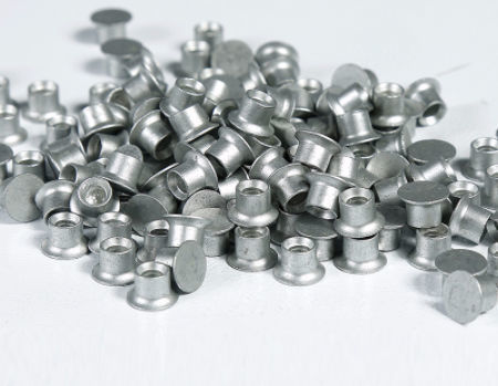 Sheet metal fastener self piercing rivet fastener