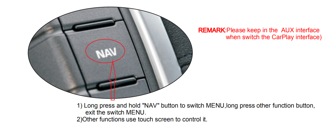 Wireless Apple CarPlay Interface With 7" 8" BOSCH Infotainment System